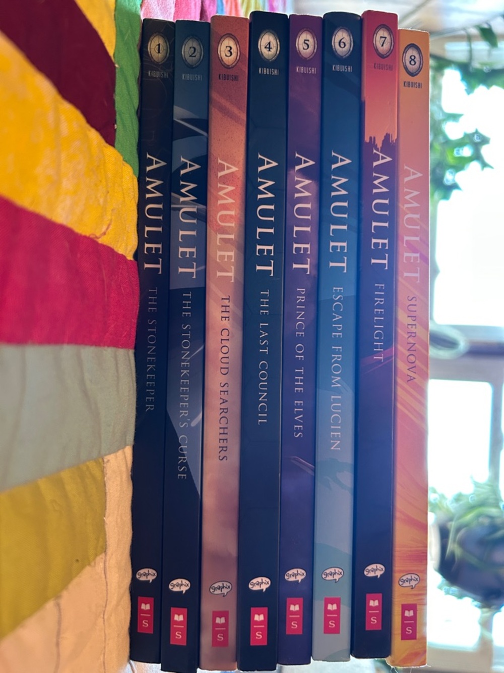 Amulet graphic novel series 1-8